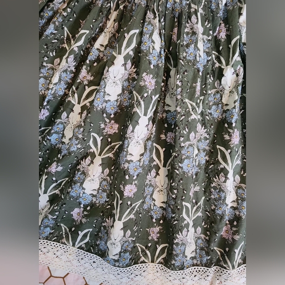 Matilda Jane Platinum Hunny Bunny Size 12 Girl's Easter Dress - Picture 7 of 7